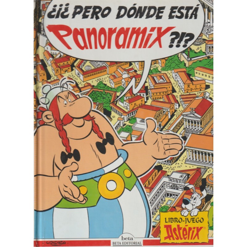 LIBRO-JUEGO ASTERIX ¿ PERO DONDE ESTA PANORAMIX ??