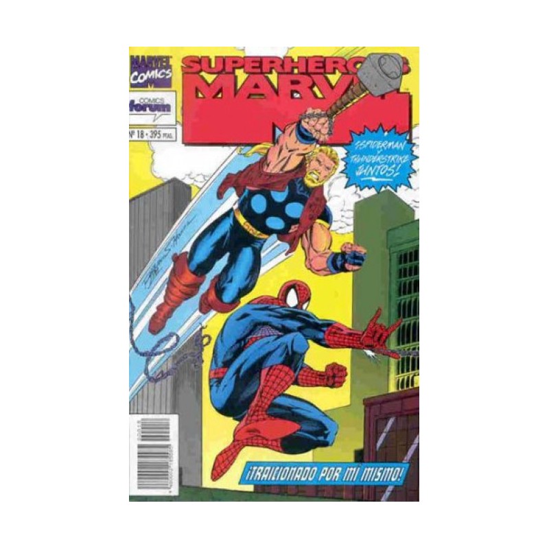 SUPERHEROES MARVEL Nº 18 SPIDERMAN Y THUNDERSTRIKE