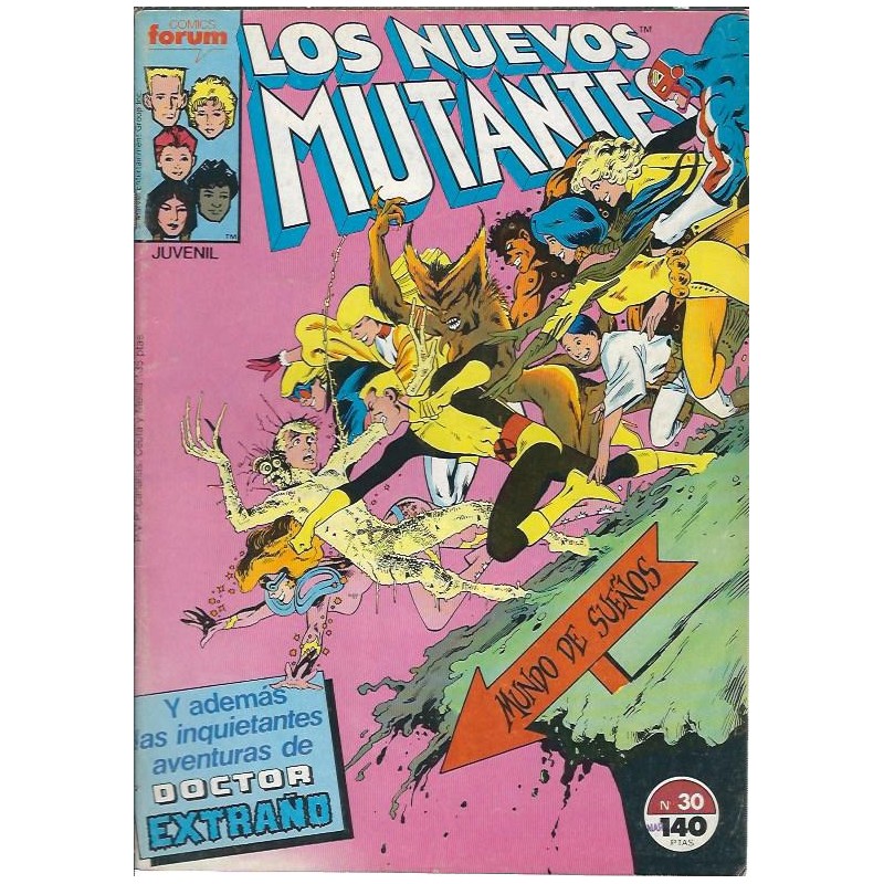 LOS NUEVOS MUTANTES VOL.1 Nº 1 AL 54 A FALTA DE LOS NUMEROS 15,16,21,36 REN,31,49