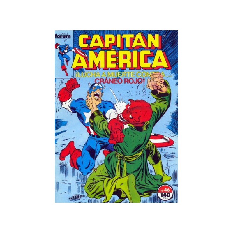 capitan america vol.1 nº 41 al 46 luha a muerte con craneo rojo
