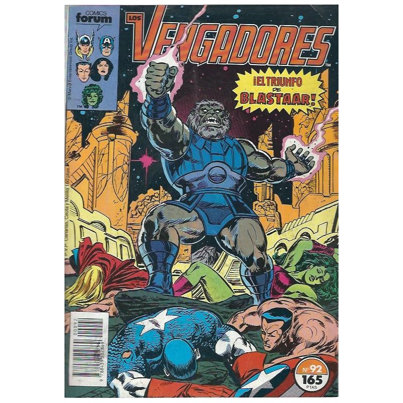 LOS VENGADORES Nº 82 AL 97 ED.FORUM A FALTA DEL NUMERO 85