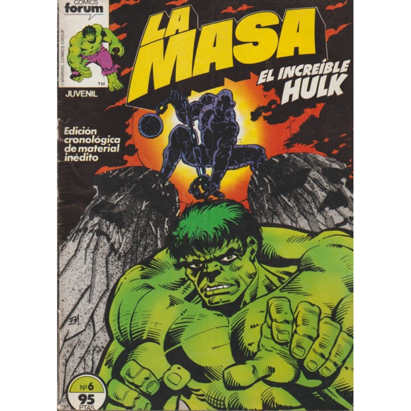 LA MASA VOL.1 Nº 1 AL 6 ED.FORUM , BUEN ESTADO PERO PROCEDEN DE RETAPADO