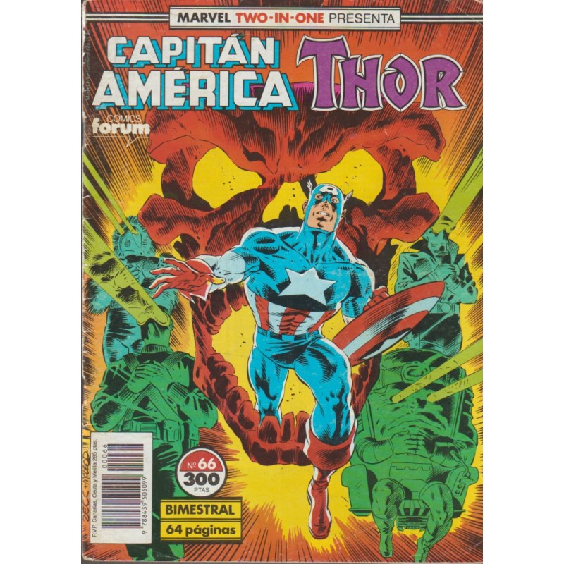 CAPITAN AMERICA VOL.1 Nº 66 ED.FORUM