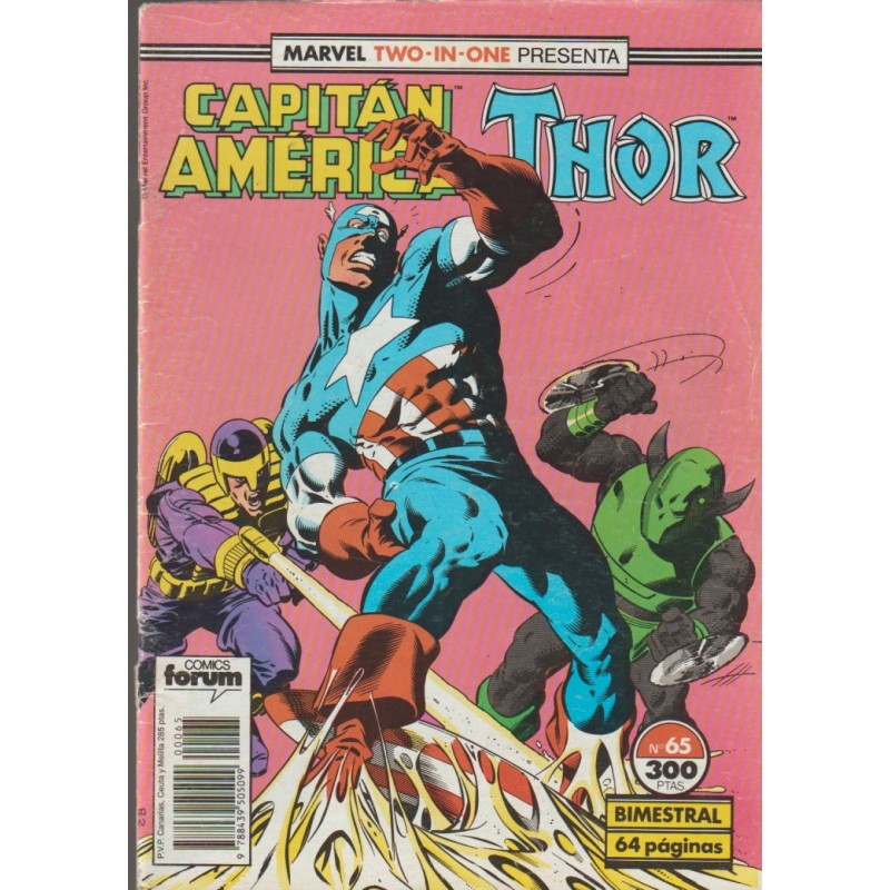 CAPITAN AMERICA VOL.1 Nº 65 ED.FORUM