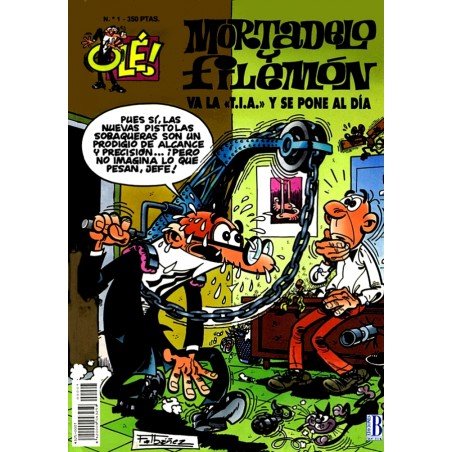 COLECCION OLE nº 1 AL 14 MORTADELO Y FILEMON EDICIONES B