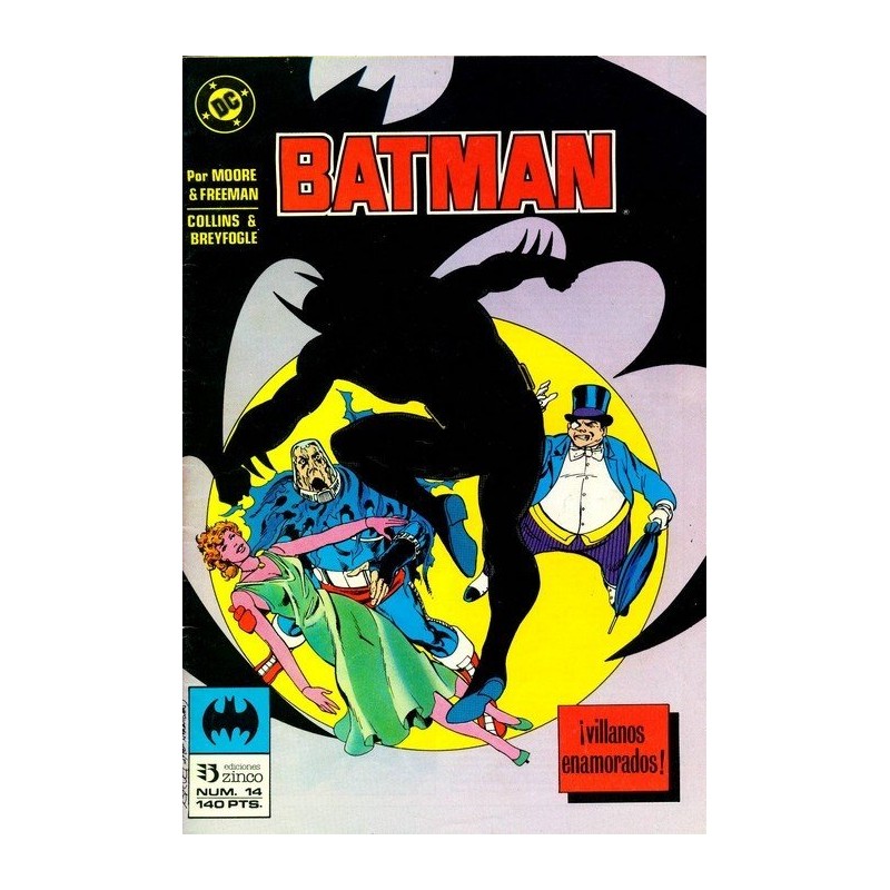 BATMAN Nº 14 ED.ZINCO POR ALAN MOORE
