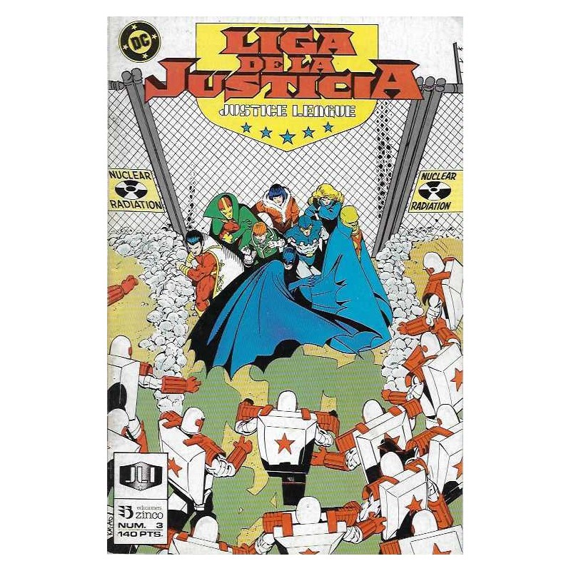 LIGA DE LA JUSTICIA Nº 1 AL 8 ED.ZINCO