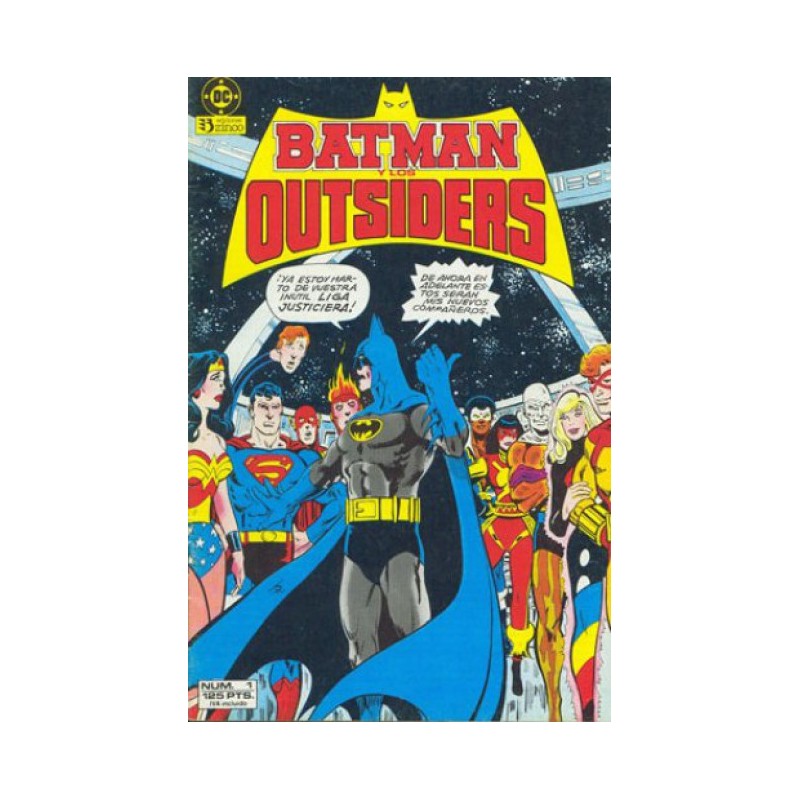 BATMAN Y  LOS OUTSIDERS 1 AL 7 ED.ZINCO