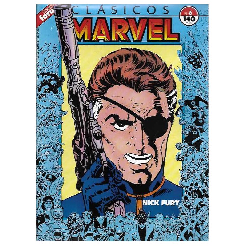 CLASICOS MARVEL Nº 5 A 7 - NICK FURIA POR JIM STERANKO