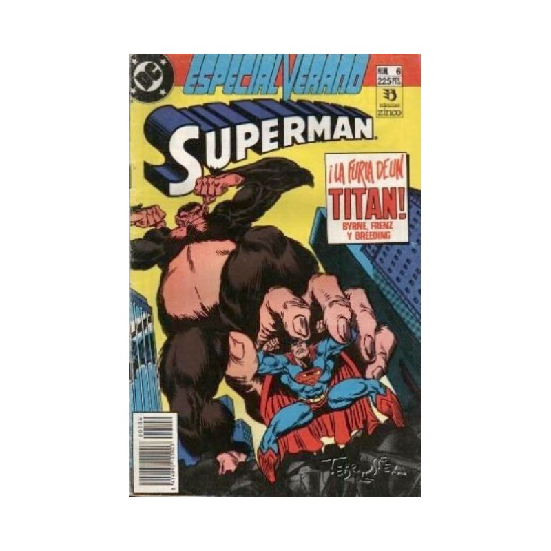 SUPERMAN VOL.2 ED.ZINCO ESPECIAL Nº 6 - LA FURIA DE UN TITAN