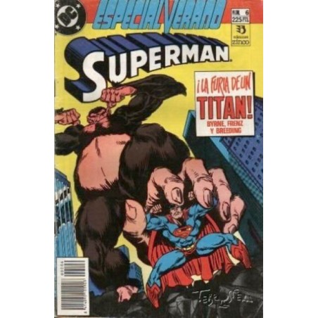 SUPERMAN VOL.2 ED.ZINCO ESPECIAL Nº 6 - LA FURIA DE UN TITAN