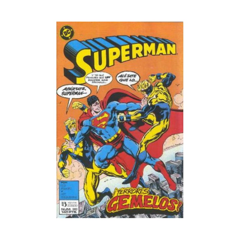 SUPERMAN VOL.2 EDICIONES ZINCO n. 30 CONTRA BOOSTER GOLD