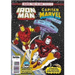IRON MAN VOL.1 Nº 49 AL 58 MARVEL TWO IN ONE IRON MAN & CAPITAN MARVEL