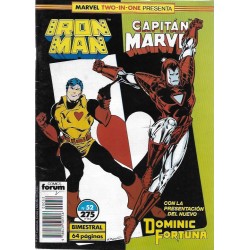 IRON MAN VOL.1 Nº 49 AL 58 MARVEL TWO IN ONE IRON MAN & CAPITAN MARVEL
