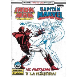 IRON MAN VOL.1 Nº 49 AL 58 MARVEL TWO IN ONE IRON MAN & CAPITAN MARVEL