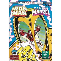 IRON MAN VOL.1 Nº 49 AL 58 MARVEL TWO IN ONE IRON MAN & CAPITAN MARVEL