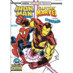 IRON MAN VOL.1 Nº 49 AL 58 MARVEL TWO IN ONE IRON MAN & CAPITAN MARVEL