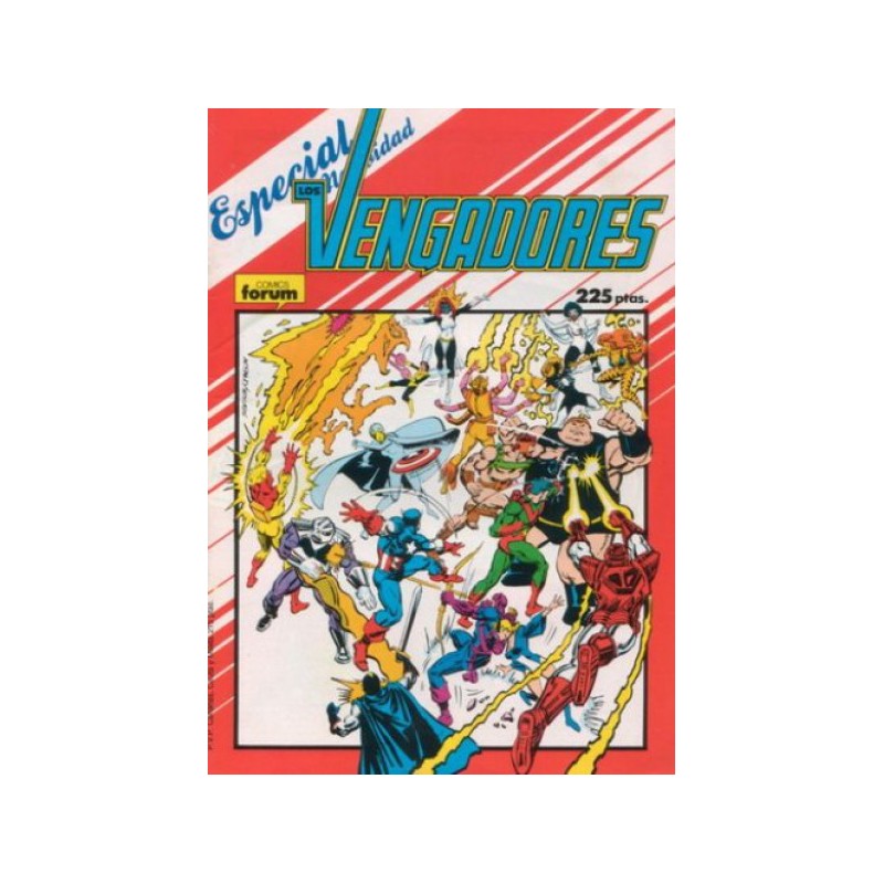 LOS VENGADORES Y LOS NUEVOS VENGADORES VOL.1 ESPECIAL NAVIDAD 1987 ¡ UN TRAIDOR EN EL GRUPO ED.FORUM