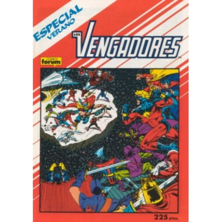 LOS VENGADORES Y LOS NUEVOS VENGADORES ESPECIALES VERANO AÑO 1987