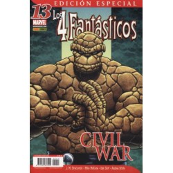 LOS 4 FANTASTICOS VOL.6 Nº 13 A 17 SAGA CIVIL WAR