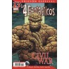 LOS 4 FANTASTICOS VOL.6 Nº 13 A 17 SAGA CIVIL WAR