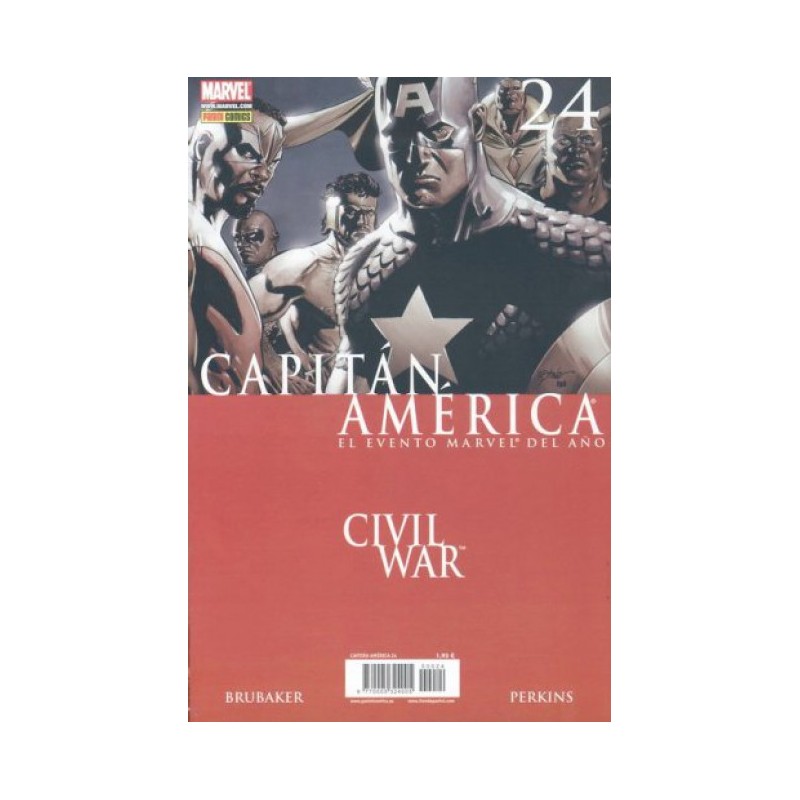 CAPITAN AMERICA VOL.7 Nº 22 AL 24 CIVIL WAR