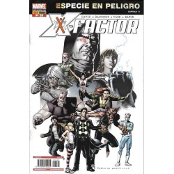 X-FACTOR Nº 18 AL 21 ESPECIE EN PELIGRO CAPITULOS 3,7,11 Y 14