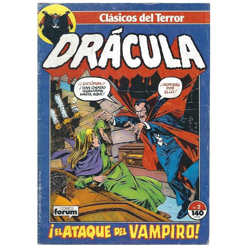 CLASICOS DEL TERROR : DRACULA NUMEROS 1 Y 2 ( DRACULA Y HOMBRE LOBO )