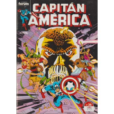 CAPITAN AMERICA Nº 38 VOL.1 ED.FORUM
