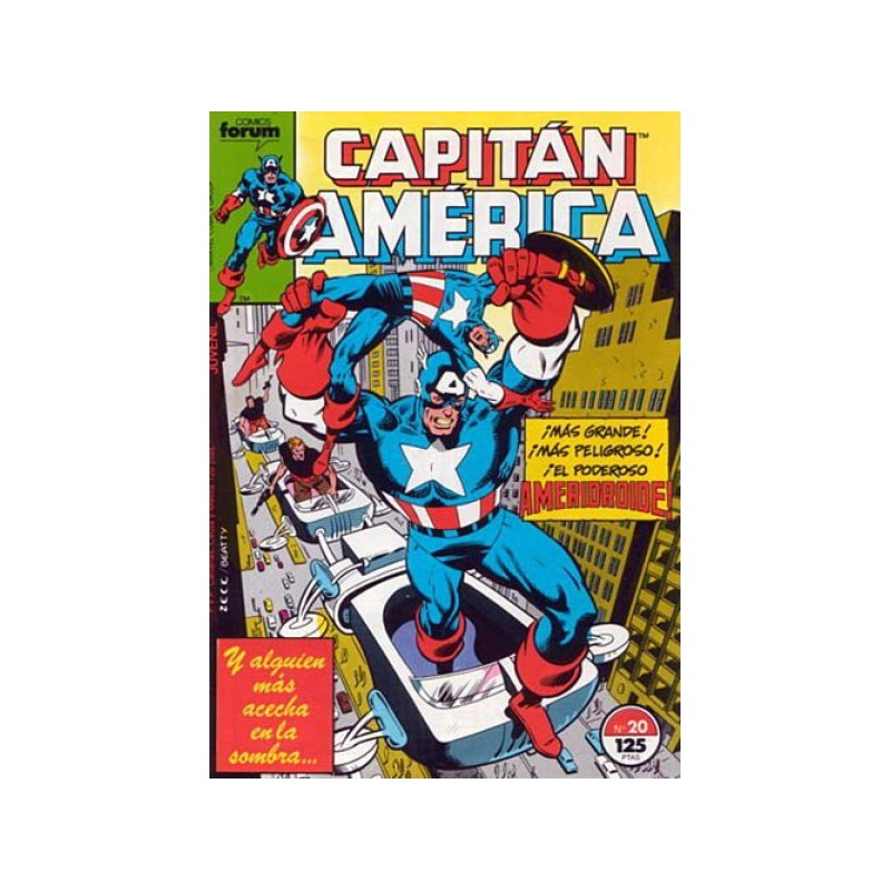 CAPITAN AMERICA Nº 20 VOL.1 ED.FORUM