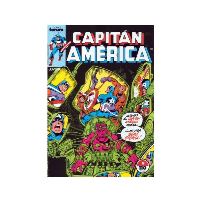 CAPITAN AMERICA Nº 9 VOL.ED.FORUM