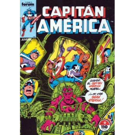 CAPITAN AMERICA Nº 9 VOL.ED.FORUM