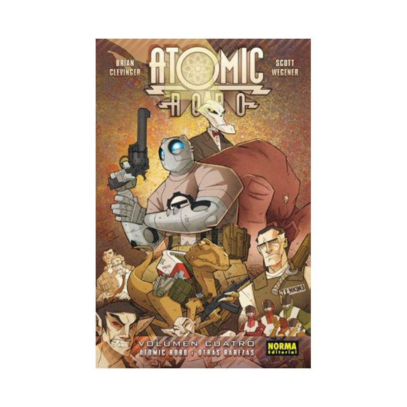 ATOMIC ROBO VOLUMENES 1 AL 8 MORMA EDITORIAL