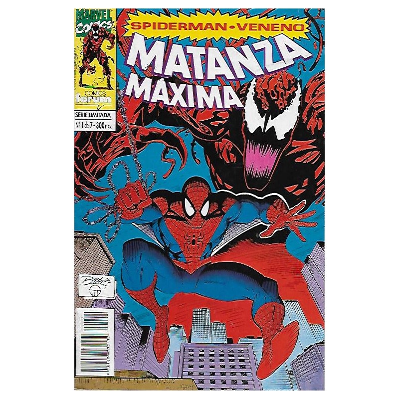 SPIDERMAN VENENO MATANZA MAXIMA Nº 1