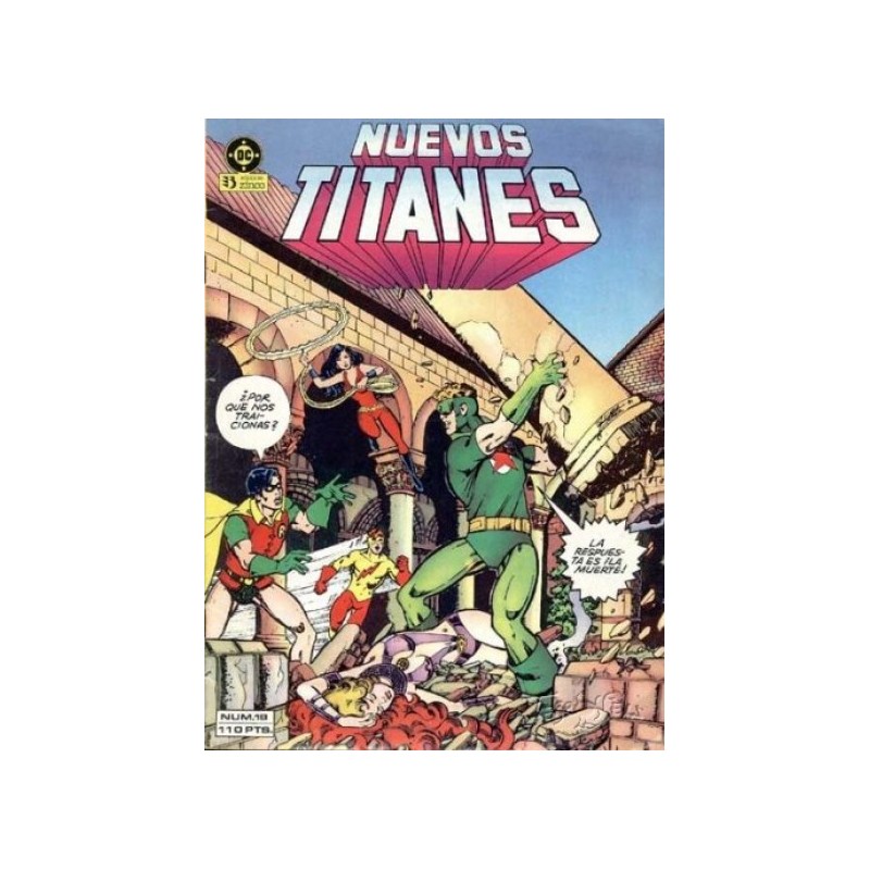 NUEVOS TITANES VOL.1 Nº 18 ED.ZINCO