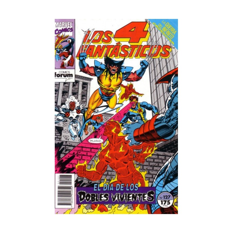 LOS 4 FANTASTICOS Nº 127 ED.FORUM