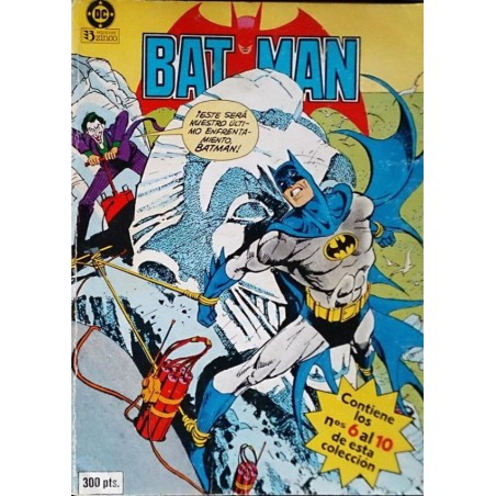 BATMAN VOL.1 Nº 6 AL 10 EN UN RETAPADO ED.ZINCO