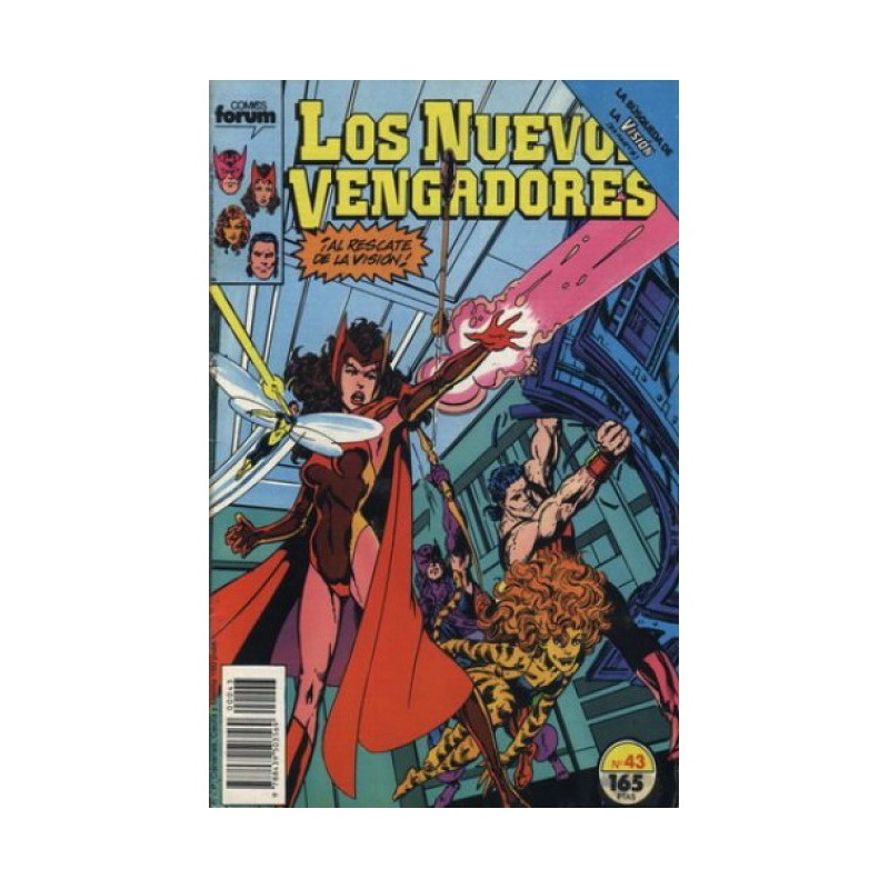 NUEVOS VENGADORES Nº 42 Y 43 LA BUSQUEDA DE LA VISION POR JOHN BYRNE