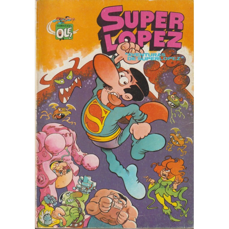 SUPER LOPEZ 1 AL 10 ED.BRUGUERA , BUEN ESTADO