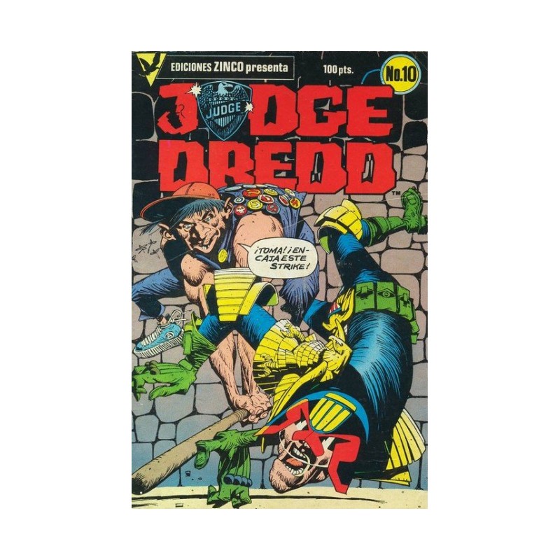 JUDGE DREDD Nº 10 ED.ZINCO