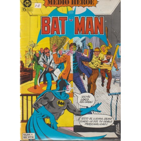 BATMAN VOL.1 Nº 1 A 5 ED.ZINCO BUEN ESTADO PERO PROCEDENTES DE RETAPADO