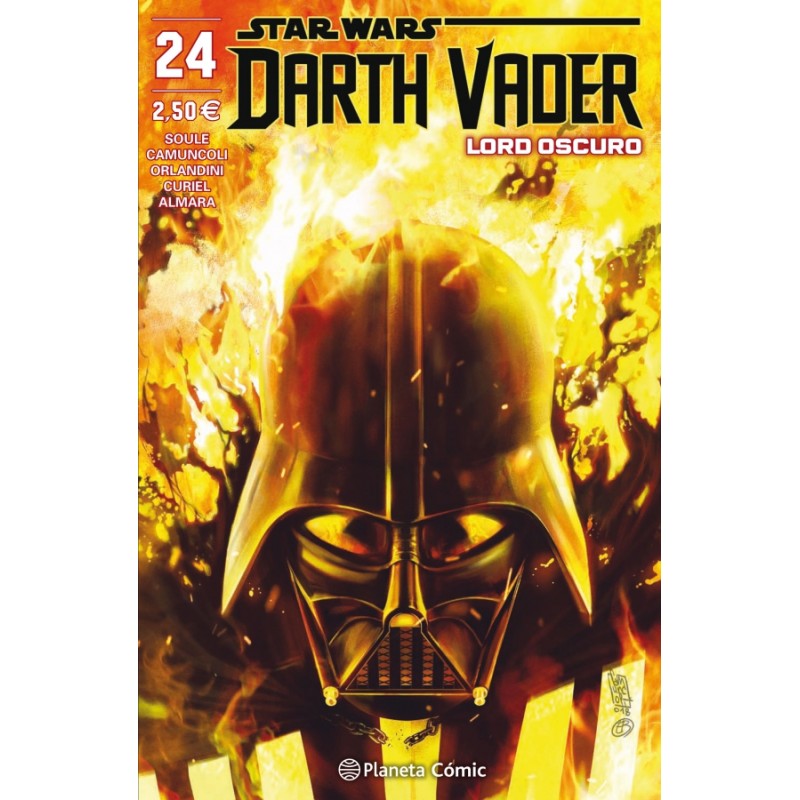 STAR WARS DARTH VADER LORD OSCURO NUMEROS 1 AL 24 DE 25
