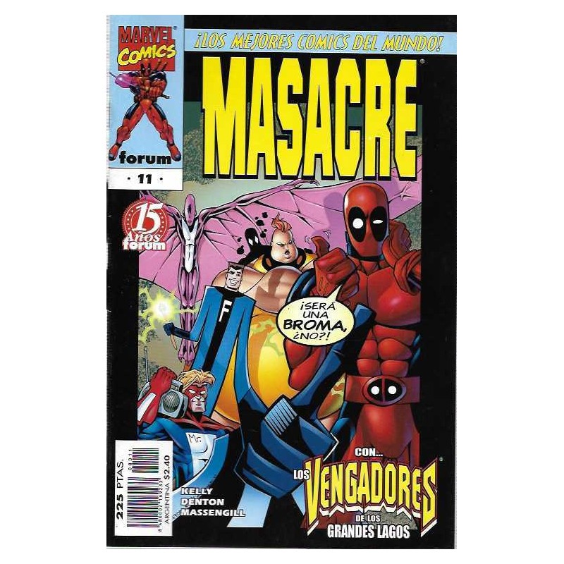 MASACRE NUMEROS SUELTOS DISPONIBLES ED.FORUM