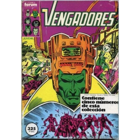 LOS VENGADORES VOL.1 Nº 46 AL 50 EN UN RETAPADO