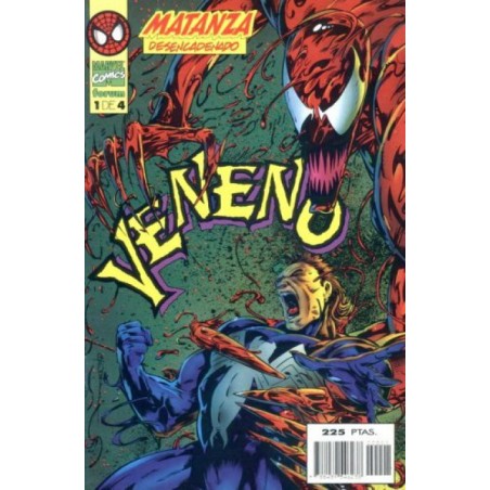 VENENO MATANZA DESENCADENADO Nº 1 DE 4 ED.FORUM