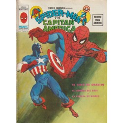 SPIDERMAN  EN SUPER HEROES PRESENTA ED.VERTICE VOL.2 LOTE DE 37 EJEMPLARES