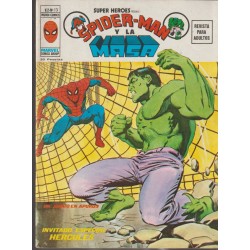 SPIDERMAN  EN SUPER HEROES PRESENTA ED.VERTICE VOL.2 LOTE DE 37 EJEMPLARES
