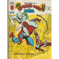 SPIDERMAN  EN SUPER HEROES PRESENTA ED.VERTICE VOL.2 LOTE DE 37 EJEMPLARES