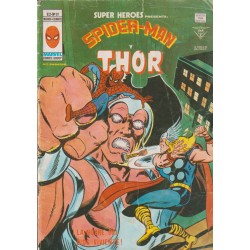 SPIDERMAN  EN SUPER HEROES PRESENTA ED.VERTICE VOL.2 LOTE DE 37 EJEMPLARES