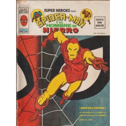 SPIDERMAN  EN SUPER HEROES PRESENTA ED.VERTICE VOL.2 LOTE DE 37 EJEMPLARES
